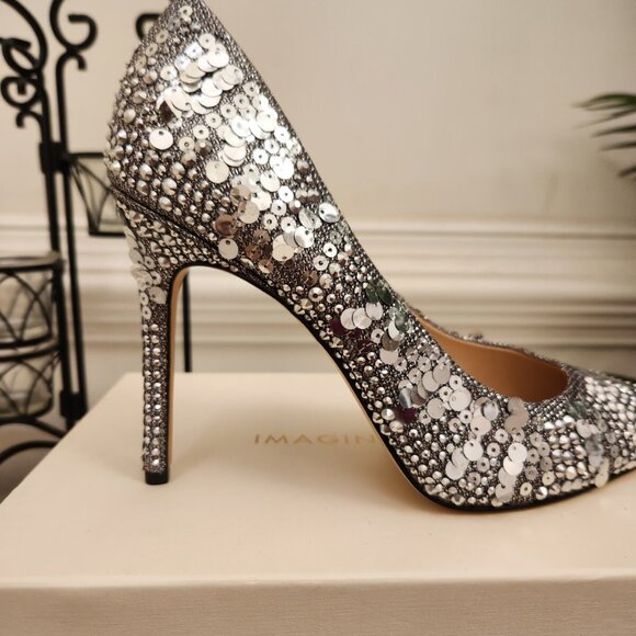 IM-GREYSON METALLIC MOSAIC PUMPS 9.5M - Picture 7 of 10